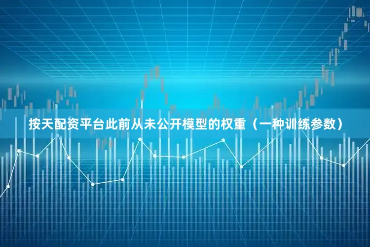 按天配资平台此前从未公开模型的权重（一种训练参数）